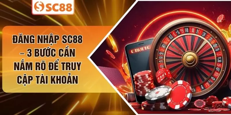Đăng Nhập SC88 – 3 Bước Cần Nắm Rõ Để Truy Cập Tài Khoản